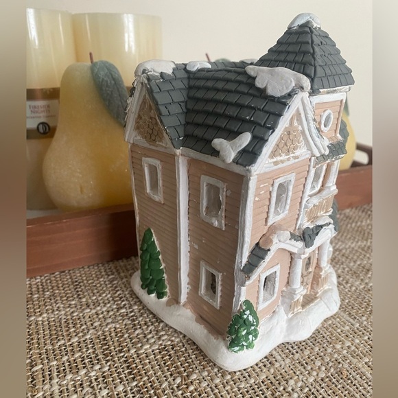 1988 VINTAGE VICTORIAN CLASSIC CHRISTMAS HOUSE - Picture 2 of 6